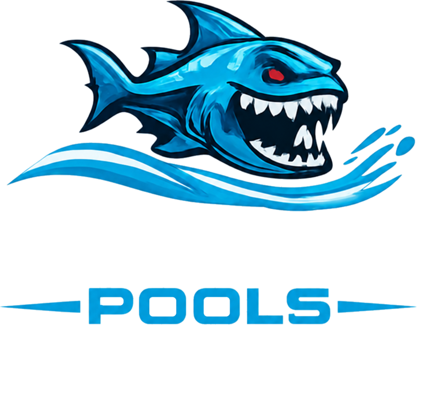 Piranha Pools shark logo